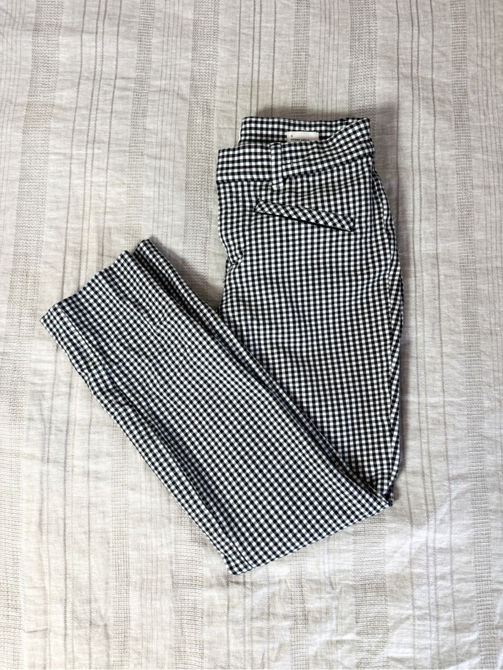 Black & White Gingham Women's pants